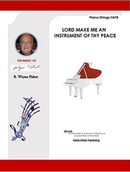 Lord, Make Me An Instrument of Thy Peace SATB choral sheet music cover Thumbnail